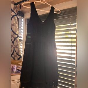 Altar'd State Black Lace Mini Dress